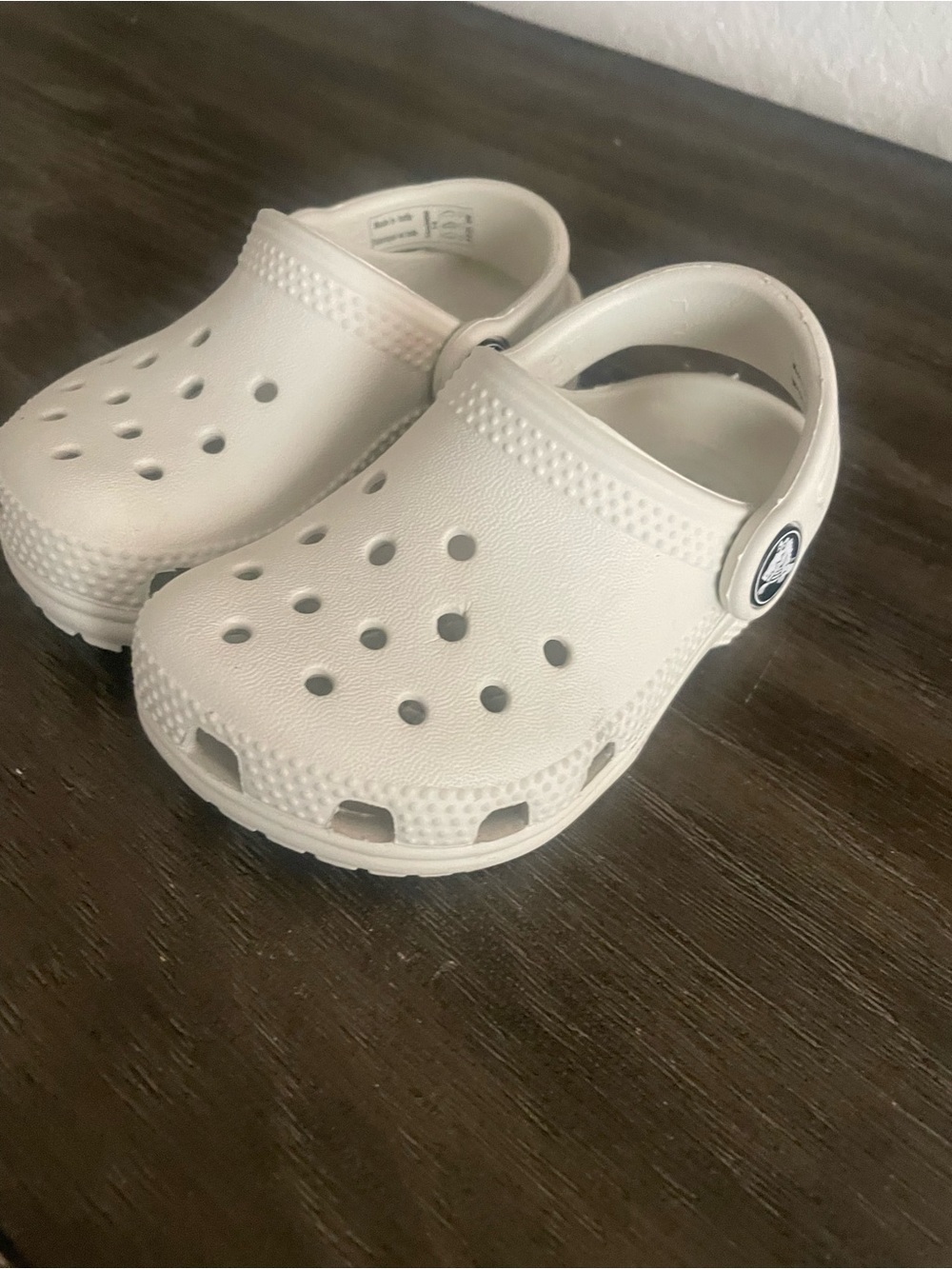 CROCS Toddler Classic Clog in White